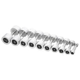 Kurzhantel Set 2x 6 kg verchromt Stahl | HMS CHD