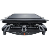Steba Raclette RC 3 PLUS mit Naturstein & Stahlgussplatte – 8 Pfännchen, 1450 W, Made in Germany