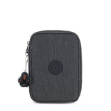 Kipling 100 PENS, Federmäppchen, Marine Navy (blau), Große Federmappe 1,5L Stifte Etui Tasche