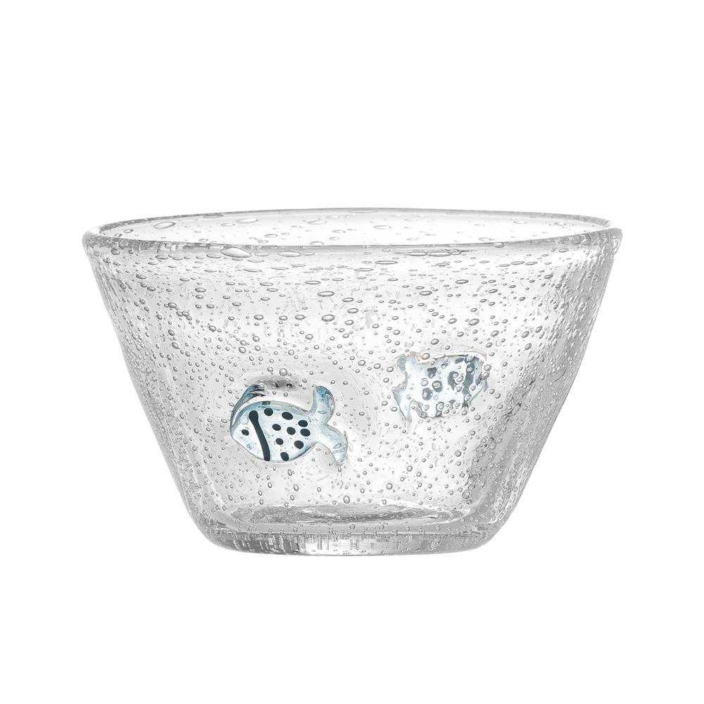 Bloomingville MINI Finney Schale Klar Glas 320ml Kinderschale