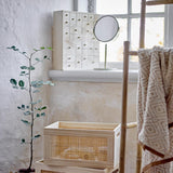 Bloomingville Valery Aufbewahrungsbox aus Kiefer in Natur – Holzbox mit Schubladen für Wohnzimmer