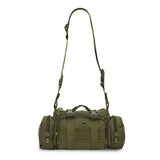 NILS CAMP Hüfttasche XL 5L in Grün - taktische Gürteltasche für Outdoor, Alltag & EDC