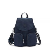 Kipling FIREFLY UP, kleiner Rucksack, Blue Bleu 2 (blau), wandelbar zur Schultertasche