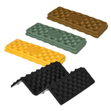 NILS CAMP Sitzmatte schwarz faltbar mit Isolierung für Camping Trekking Outdoor