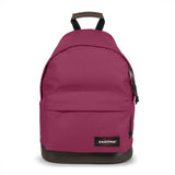 Eastpak WYOMING, Rucksack, Wine Burgundy (rot), 24L, mit Leder-Unterseite