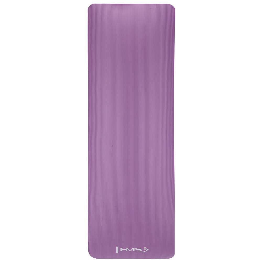 Yogamatte 183 x 61 x 1 cm Fitnessmatte Lila Gymnastikmatte rutschfest | HMS YM03