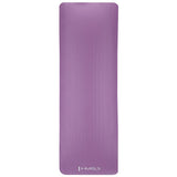 Yogamatte 183 x 61 x 1 cm Fitnessmatte Lila Gymnastikmatte rutschfest | HMS YM03