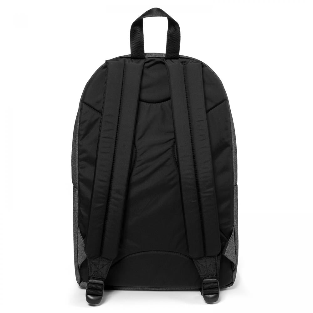 Eastpak BACK TO WORK, Rucksack, Black Denim (grau), 27L, mit Laptopfach