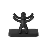 Umbra Buddy Serviettenhalter, Serviettenständer aus Metall in Schwarz