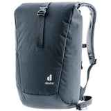 deuter Stepout 22, Rucksack, black (schwarz), 22L, mit Flaschenhalter und Laptopfach
