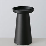 BOLTZE Windlicht Pius 2er Set Metall Glas schwarz rund modern skandinavisch