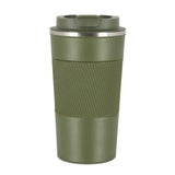 NILS Thermobecher 510 ml Edelstahl grün auslaufsicher Coffee-to-go-Becher für Camping Reisen Alltag