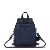 Kipling FIREFLY UP, kleiner Rucksack, Blue Bleu 2 (blau), wandelbar zur Schultertasche