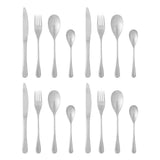 Bloomingville Elvera Besteck Set 16 teilig Edelstahl silber modern