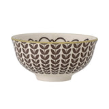 Bloomingville Maple Schüssel, Braun, 270ml, Steingut, dänisches Design