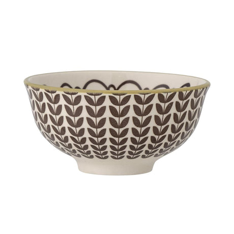 Bloomingville Maple Schüssel, Braun, 270ml, Steingut, dänisches Design