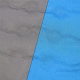 NILS CAMP selbstaufblasende Campingmatte 195 cm blau-grau Isomatte Outdoor Schlafmatte