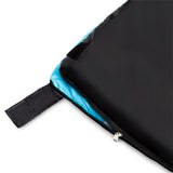 NILS CAMP Schlafsack Schwarz-Blau - leichter Sommerschlafsack für Camping, Trekking & Outdoor