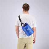 NILS CAMP Dry Bag 5L blau wasserdichter Beutel für Camping Kajak Strand Outdoor