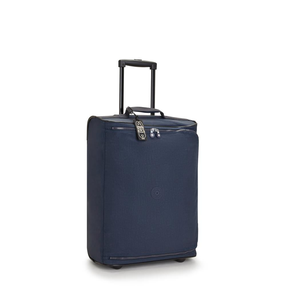 Kipling TEAGAN C, Kleine Reisetasche, Blue Bleu 2 (blau), 33L, Handgepäck, 4-Rollen