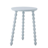 Bloomingville Salino Beistelltisch Blau Tannenholz D41xH53 cm – pastellblauer Beistelltisch