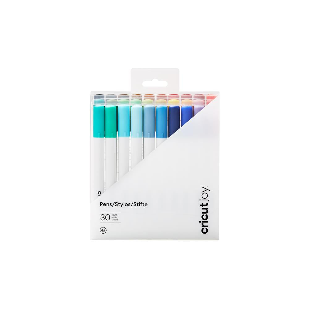 Cricut Joy Permanent Stifte Set 30 Stück fein Zeichenstift Schreibstift Malstift Fine Point Pen für Karten Deko