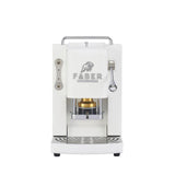 Faber Pro Deluxe 3.0 White Chrom ESE Pad Kaffeemaschine 44 mm