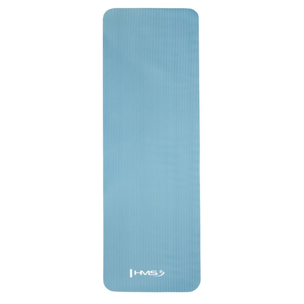 Yogamatte 183 x 61 x 1,2 cm Fitnessmatte Blau Gymnastikmatte rutschfest | HMS YM07