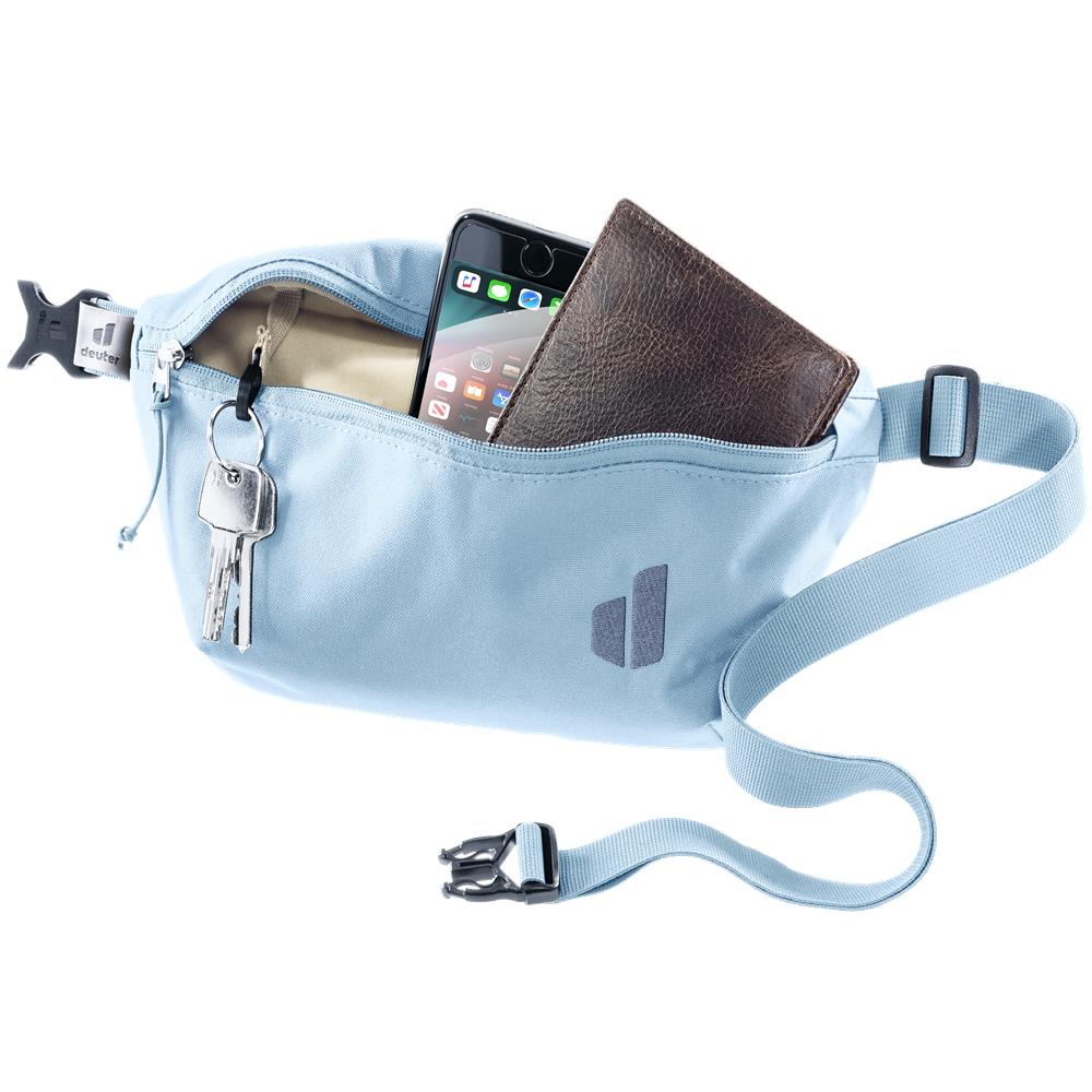 deuter Avengo 1.5, Bauchtasche, polar (blau), 1,5L, Gürteltasche, Umhängetasche