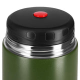 NILS CAMP Thermobehälter 1L Edelstahl grün Lunchbox für Essen warm kalt