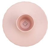 OYOY Toppu Tablett - 20x9 cm, Caramel/Rosa gestreift - als Tortenständer, Tortenplatte, Obstschale