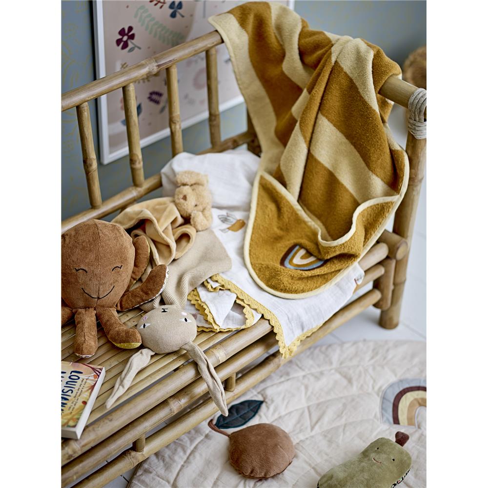 Bloomingville MINI Agnes Spielmatte 100cm Weiß aus Baumwolle