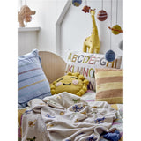Bloomingville MINI Plane Decke, Flugzeuge, mit recycelter Baumwolle, Kinderzimmer, dänisches Design