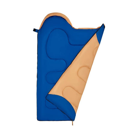 NILS CAMP Junior Kinderschlafsack Orange - warmer Schlafsack für Kids, Camping, Reisen & Outdoor