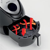 Ariete Airy Fryer XXL, Schwarz, Heißluftfritteuse 7L, Touchscreen, 1800W