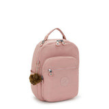 Kipling SEOUL S, kleiner Rucksack, Memory Pink (pink), Rucksack mit Tabletfach 11 Zoll