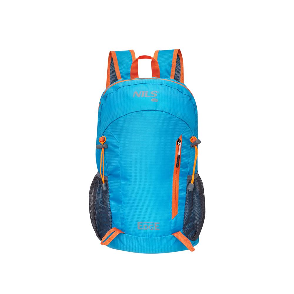 NILS CAMP Tagesrucksack Edge 22L in Blau - leichter Rucksack für Wandern, Radfahren & Reisen