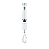 GRAEF Stabmixer HB 501 mit 3-teiliges Zubehör-Set Mixstab Pürierstab Zerkleinerer Weiß/Edelstahl