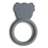 Mushie Beißring Koala, Grau, aus Silikon, BPA-frei