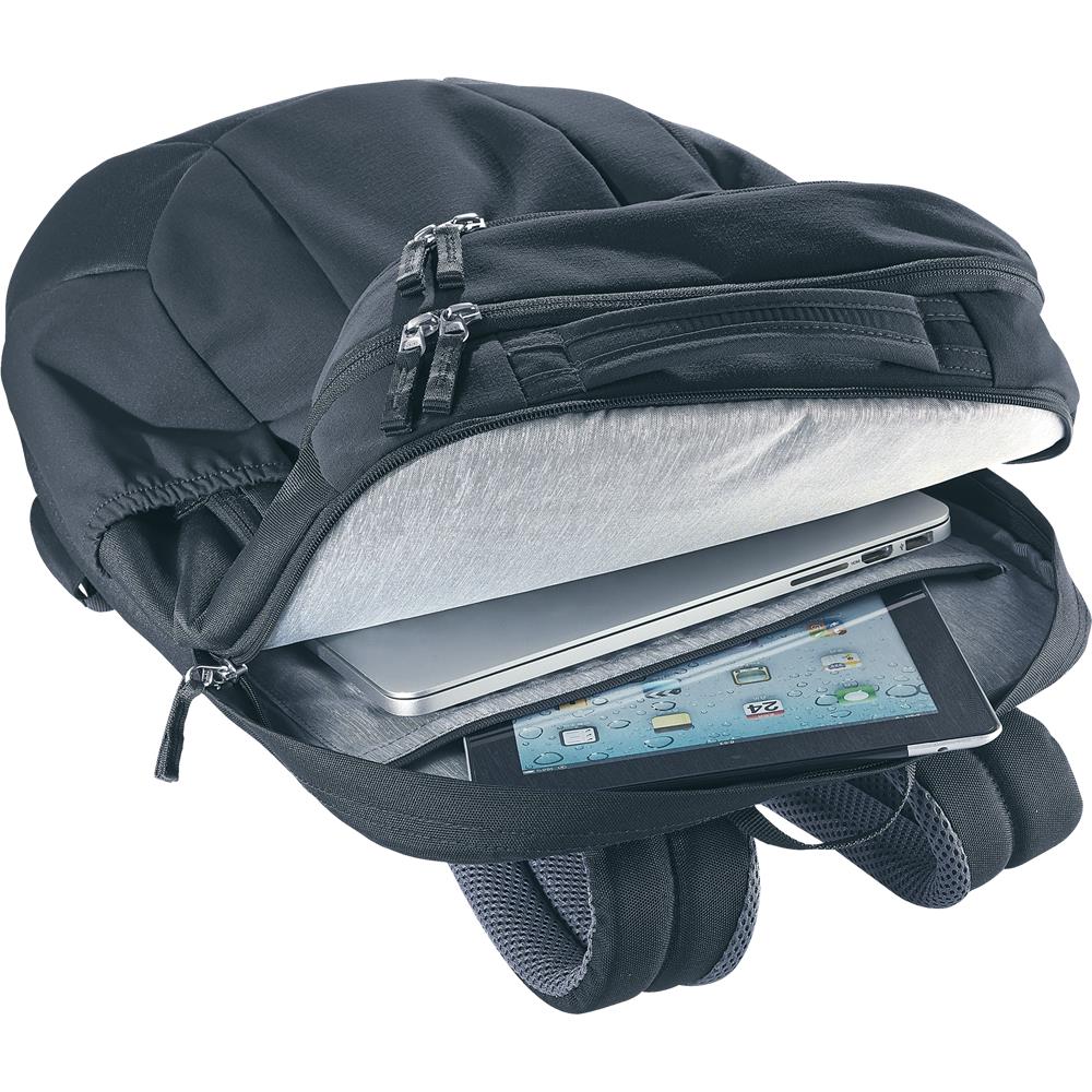 deuter Giga, Lifestyle-Rucksack, black (schwarz), 28L, mit Flaschenhalter und Laptopfach