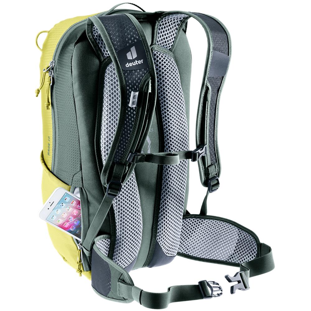 deuter Race 16, Fahrradrucksack, sprout-ivy (gelb), 16L