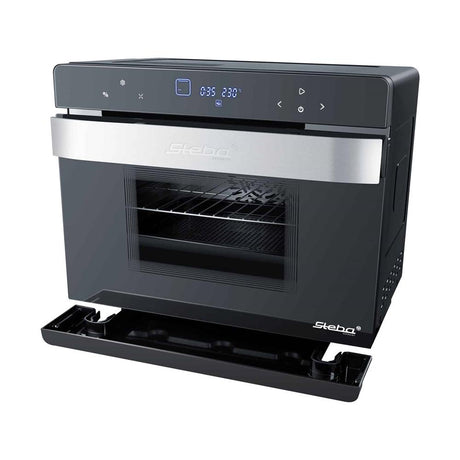 Steba Multifunktions-Dampfbackofen DG 30 27L Heißdampf Backofen 1900 Watt Schwarz