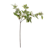 Bloomingville Snowberry Dekozweig Weiß Kunstblumen Winterdeko 63 cm