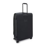 Kipling YOURI SPIN L, Reisekoffer, Signature Emb (schwarz), 100L Trolley Koffer groß Rollen