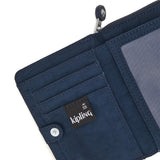 Kipling MONEY LOVE, Mittelgroßes Portemonnaie, Blue Bleu 2 (blau), Geldbörse, Brieftasche