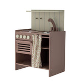 Bloomingville MINI Pippi Mini Ofen Spielküche Holz braun Kinderküche