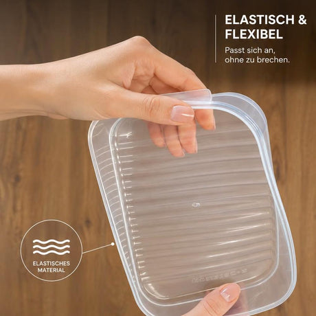 LocknLock Frischhaltedosen für Aufschnitt 1,2 L 6er Set - Aufschnittbox stapelbar BPA-frei
