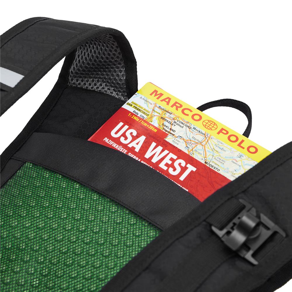 NILS CAMP Tagesrucksack Adventure 25L in Schwarz - leichter Outdoor Rucksack für Wandern & Sport