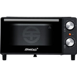Steba Mini-Backofen KB M9 9L Schwarz mit Doppelglastür 650 Watt
