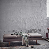 Bloomingville Birdliva Decke bunt - Plaid aus Baumwolle mit Vogelmotiv für Sofa Wohnzimmer